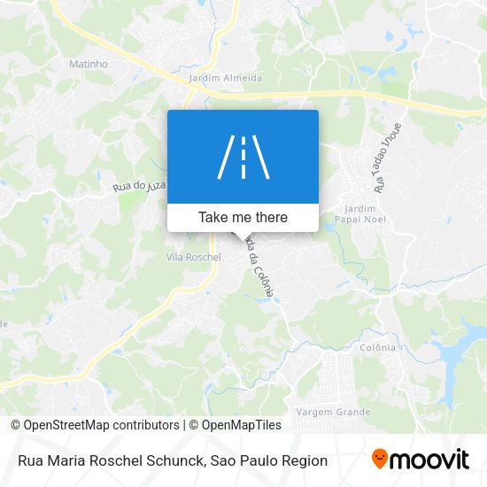 Rua Maria Roschel Schunck map