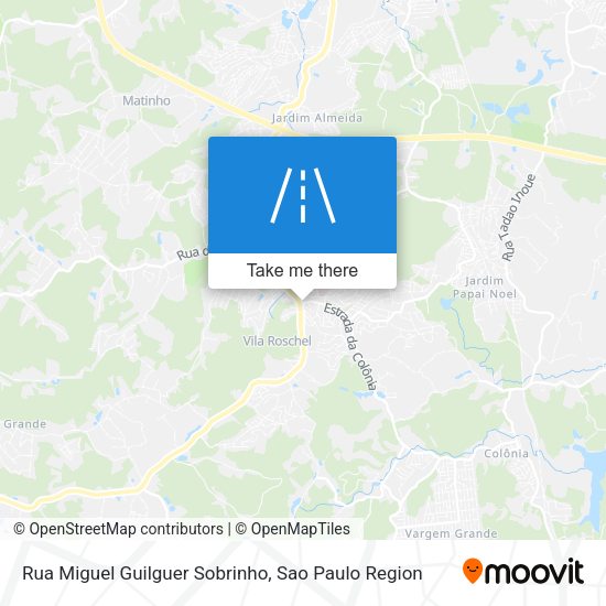 Rua Miguel Guilguer Sobrinho map