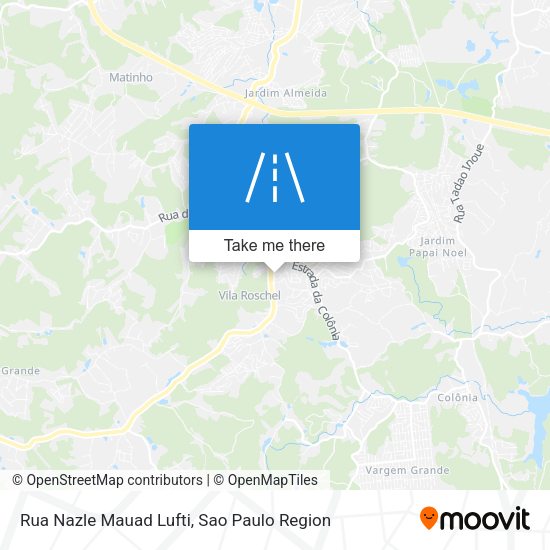 Rua Nazle Mauad Lufti map