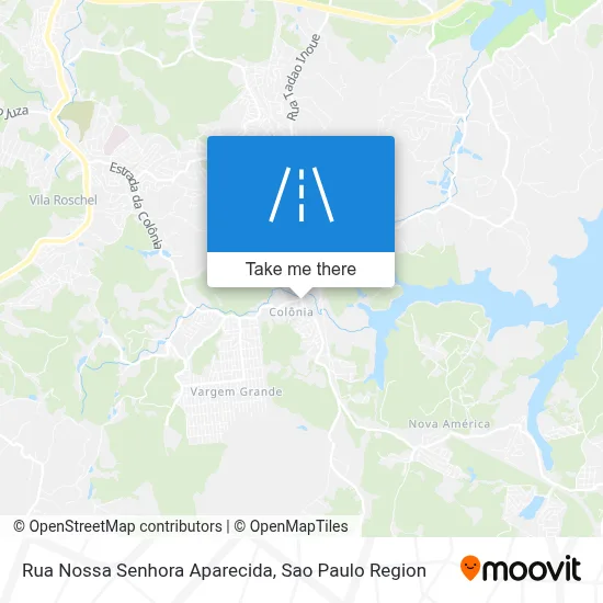 Rua Nossa Senhora Aparecida map