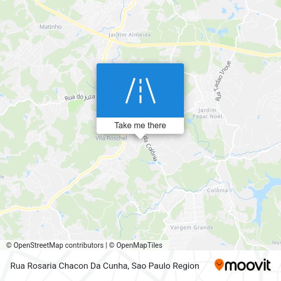 Rua Rosaria Chacon Da Cunha map