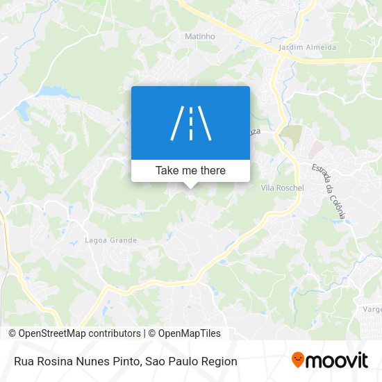 Rua Rosina Nunes Pinto map