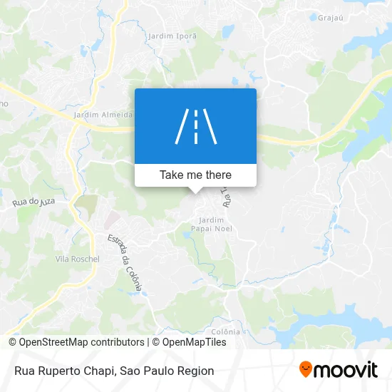 Rua Ruperto Chapi map