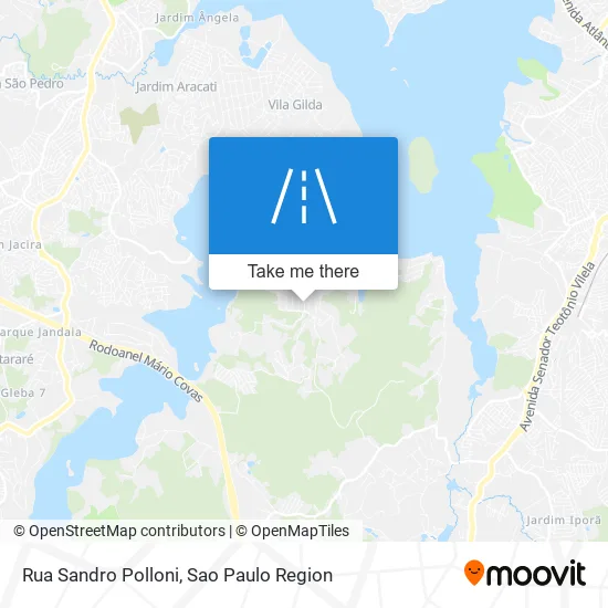 Rua Sandro Polloni map