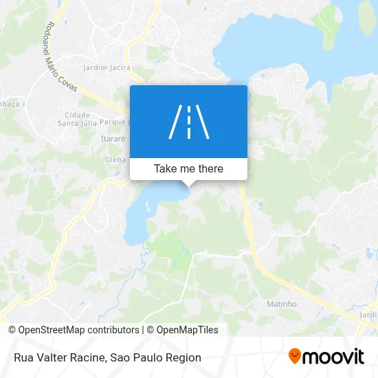 Rua Valter Racine map