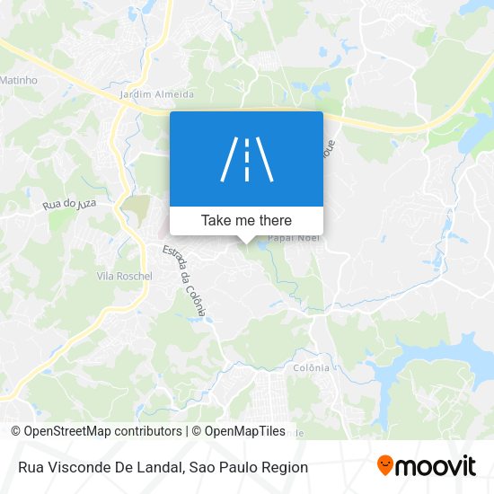 Rua Visconde De Landal map