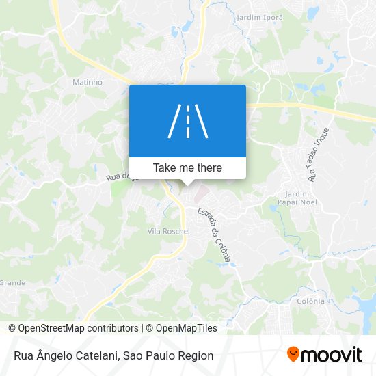 Rua Ângelo Catelani map
