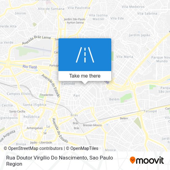 Rua Doutor Virgílio Do Nascimento map