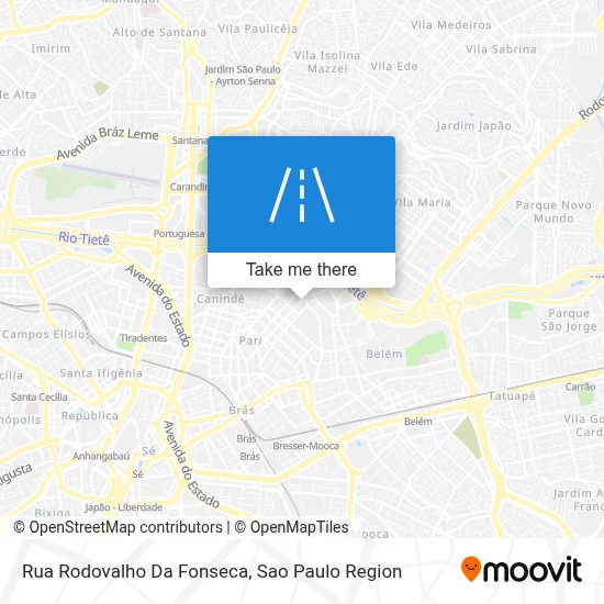 Rua Rodovalho Da Fonseca map
