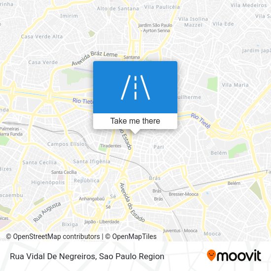 Rua Vidal De Negreiros map