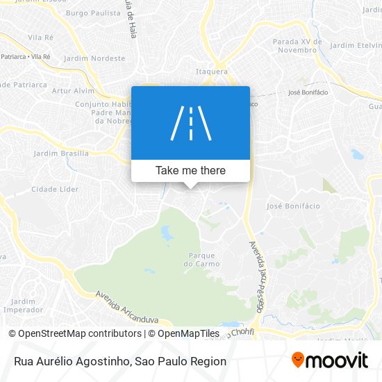 Rua Aurélio Agostinho map