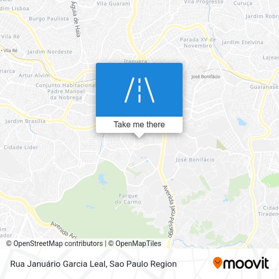 Rua Januário Garcia Leal map
