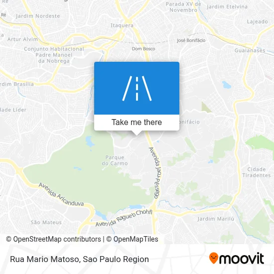 Rua Mario Matoso map