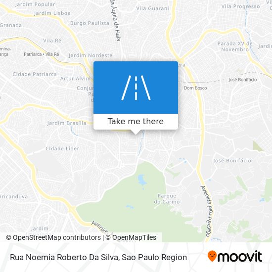 Rua Noemia Roberto Da Silva map