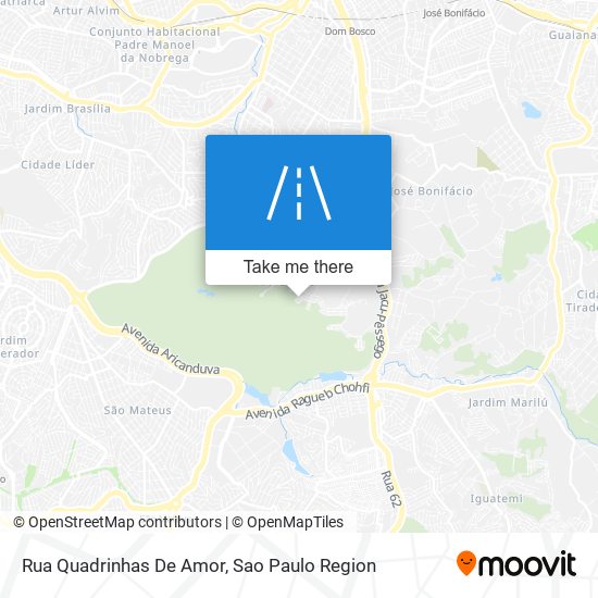 Rua Quadrinhas De Amor map