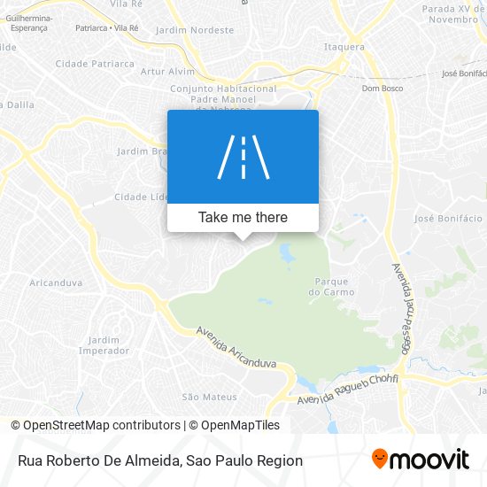Rua Roberto De Almeida map
