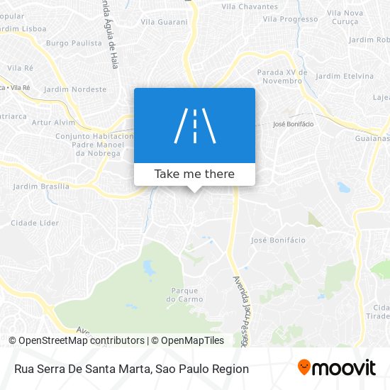 Rua Serra De Santa Marta map