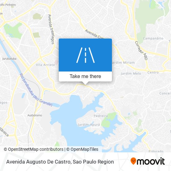 Avenida Augusto De Castro map