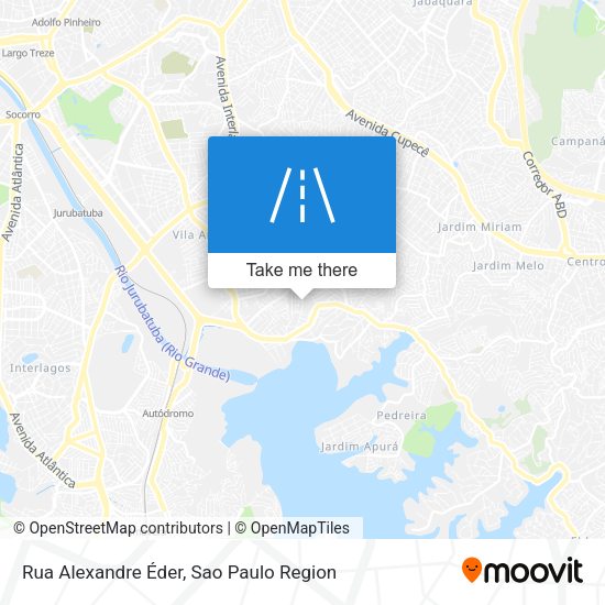 Rua Alexandre Éder map