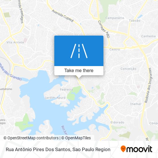 Rua Antônio Pires Dos Santos map