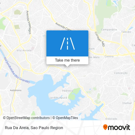 Rua Da Areia map