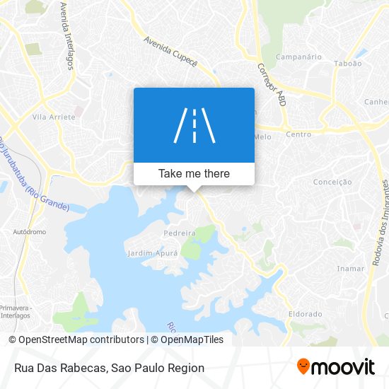 Rua Das Rabecas map