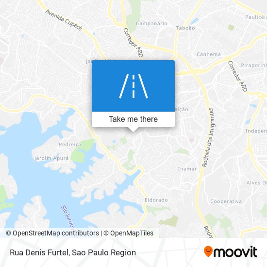 Rua Denis Furtel map