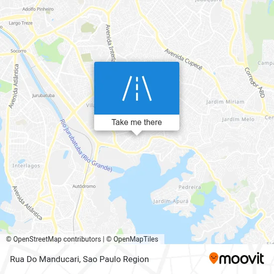 Rua Do Manducari map