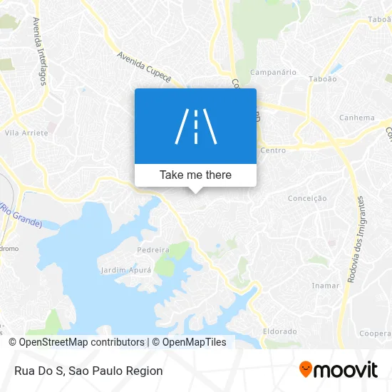 Rua Do S map