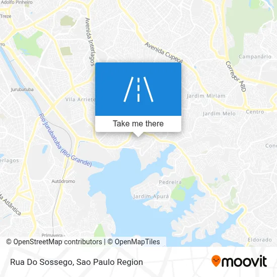 Rua Do Sossego map