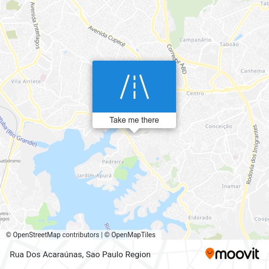 Rua Dos Acaraúnas map