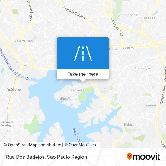 Rua Dos Badejos map
