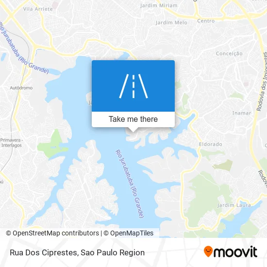 Rua Dos Ciprestes map