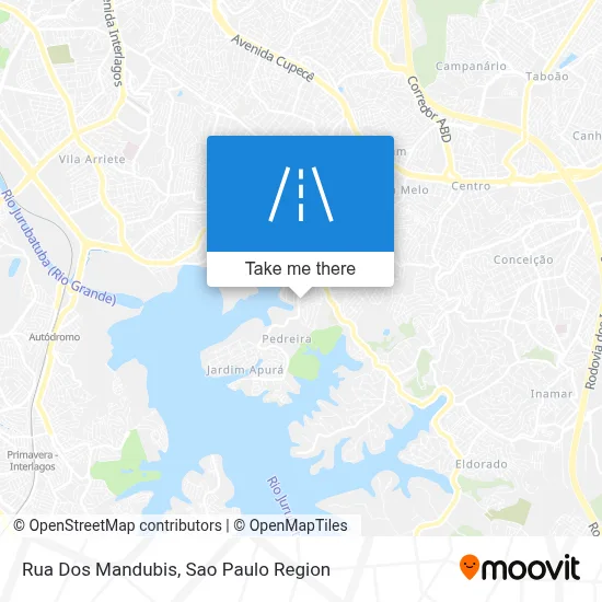 Rua Dos Mandubis map