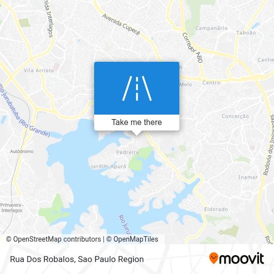 Rua Dos Robalos map