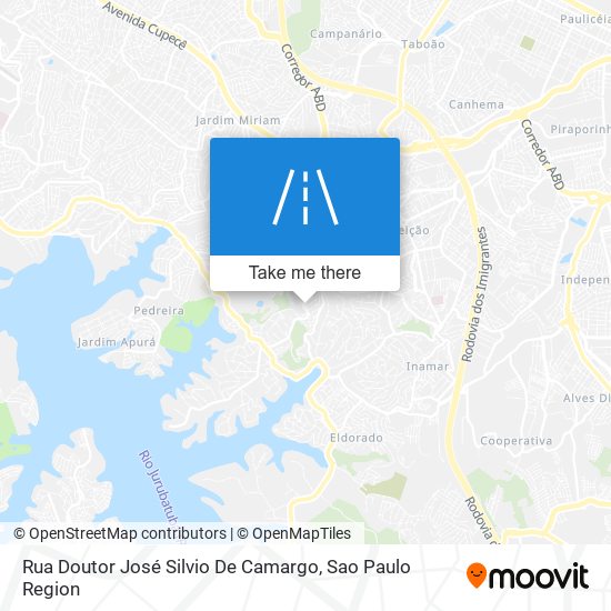 Mapa Rua Doutor José Silvio De Camargo