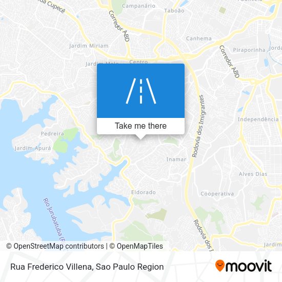 Rua Frederico Villena map