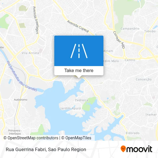 Rua Guerrina Fabri map