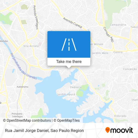 Rua Jamil Jorge Daniel map