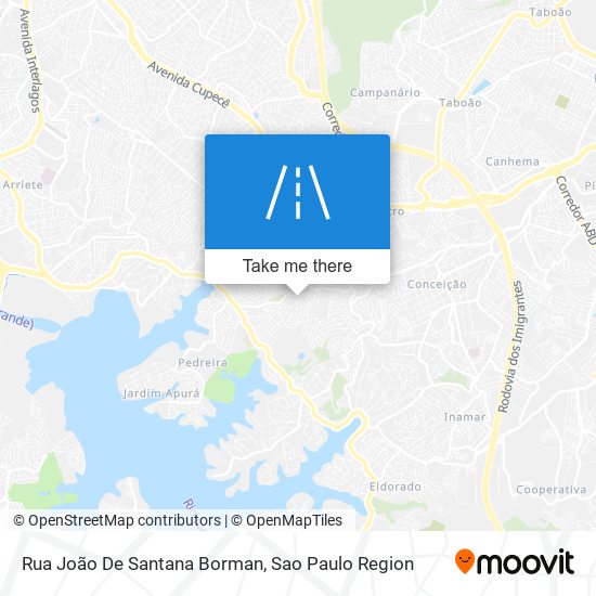 Mapa Rua João De Santana Borman