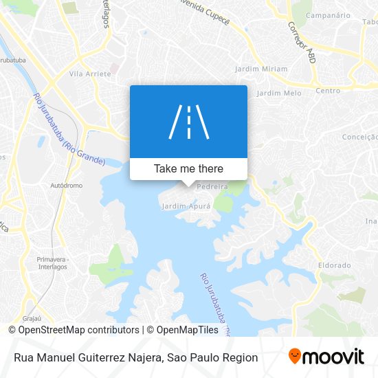 Rua Manuel Guiterrez Najera map