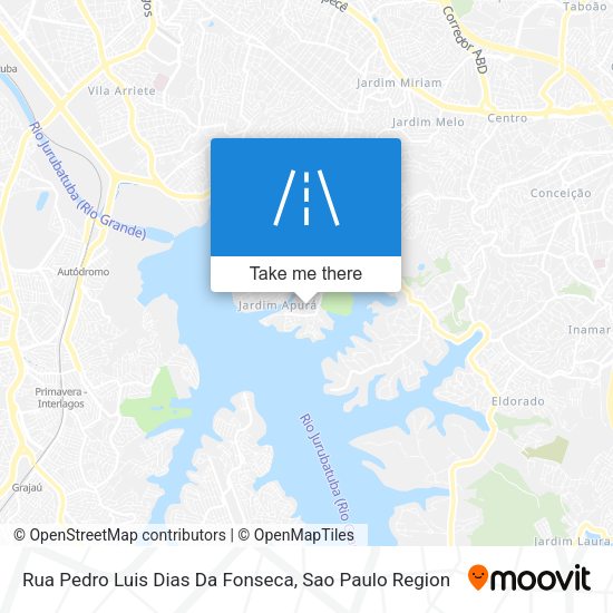 Rua Pedro Luis Dias Da Fonseca map