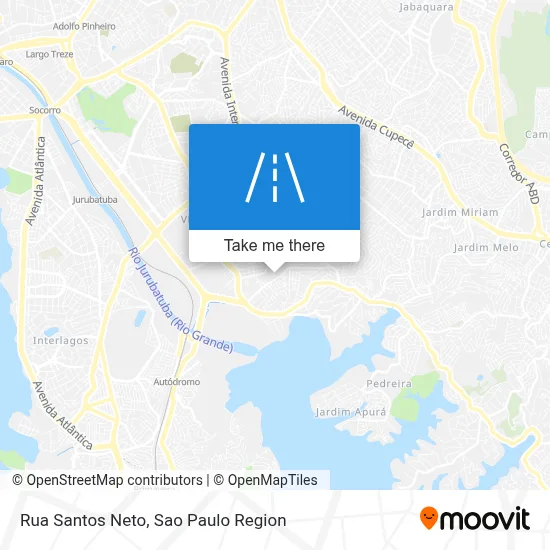 Rua Santos Neto map