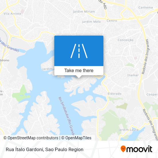 Rua Ítalo Gardoni map