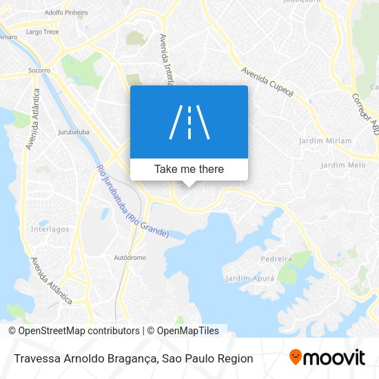 Travessa Arnoldo Bragança map