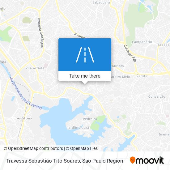 Mapa Travessa Sebastião Tito Soares