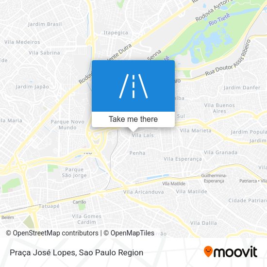 Praça José Lopes map