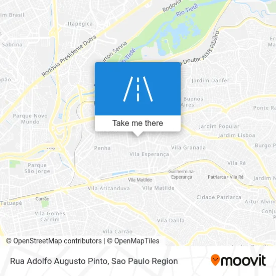 Rua Adolfo Augusto Pinto map