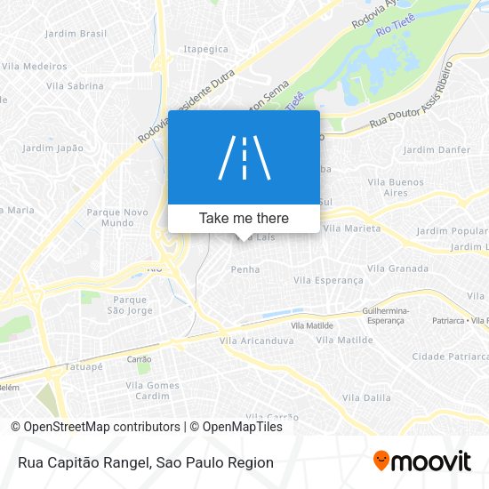 Rua Capitão Rangel map