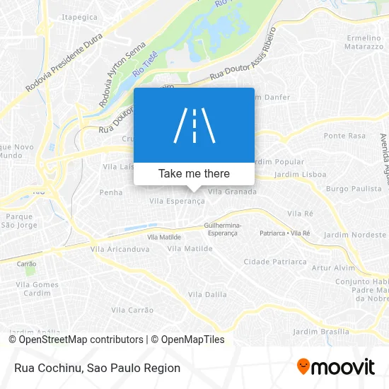 Rua Cochinu map